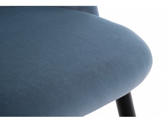 Стул на металлокаркасе Gabi blue / black в Кургане