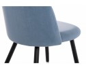 Стул на металлокаркасе Gabi blue / black в Кургане