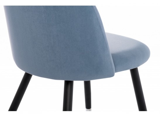 Стул на металлокаркасе Gabi blue / black в Кургане