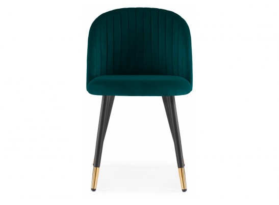 Стул на металлокаркасе Gabi green / black в Кургане