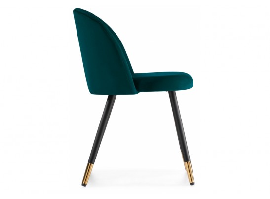 Стул на металлокаркасе Gabi green / black в Кургане