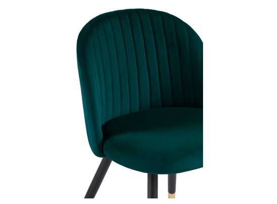 Стул на металлокаркасе Gabi green / black в Кургане