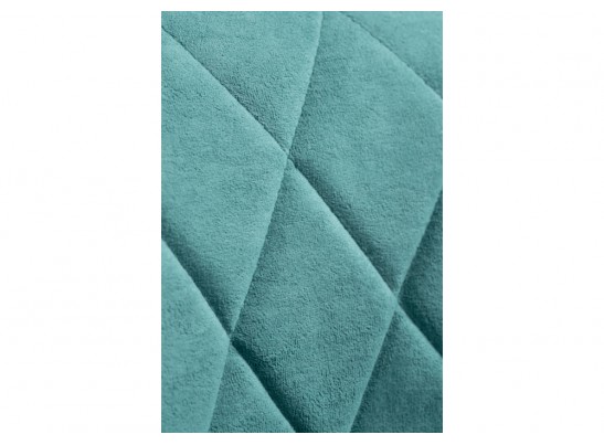 Стул на металлокаркасе Гутрид ромбы спереди бирюзовый / белый в Кургане