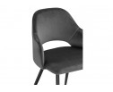 Стул на металлокаркасе Konor dark gray в Кургане