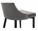 Стул на металлокаркасе Kora dark gray / black в Кургане