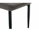 Стул на металлокаркасе Kora dark gray / black в Кургане