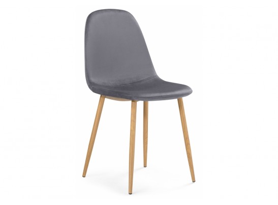 Стул на металлокаркасе Lilu dark grey / wood в Кургане
