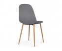 Стул на металлокаркасе Lilu dark grey / wood в Кургане