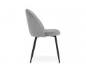 Стул на металлокаркасе Логан светло-серый / черный в Кургане