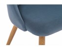 Стул на металлокаркасе Morgan blue / wood в Кургане
