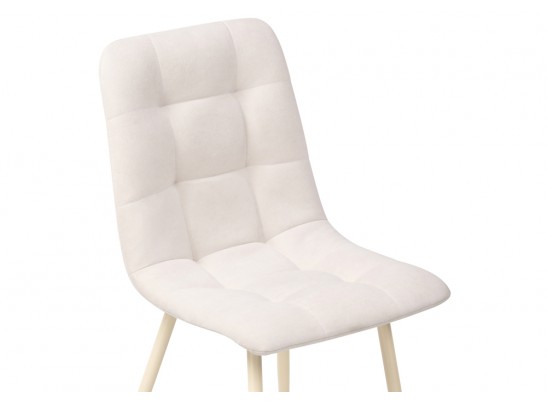 Стул на металлокаркасе Нора бежевый в Кургане