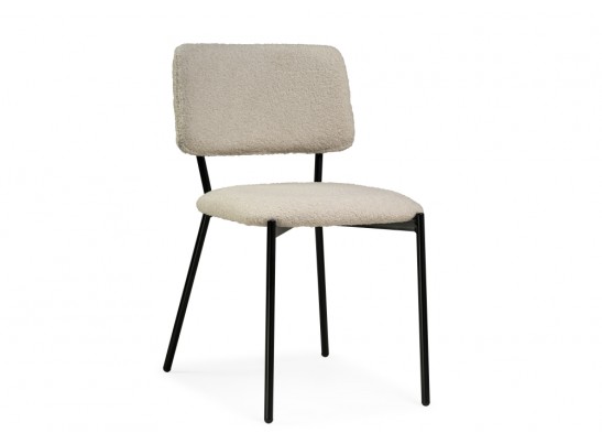 Стул на металлокаркасе Reparo beige / black в Кургане