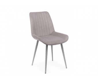 Стул на металлокаркасе Седа 360 латте (zd 290) / серый