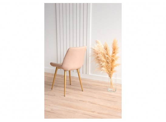 Стул на металлокаркасе Седа бежевый (zd 210) / золотой в Кургане