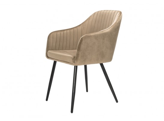 Стул на металлокаркасе Slam dark beige в Кургане