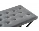 Табурет German dark grey / black в Кургане