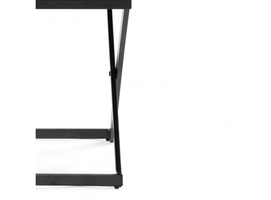 Табурет German dark grey / black в Кургане