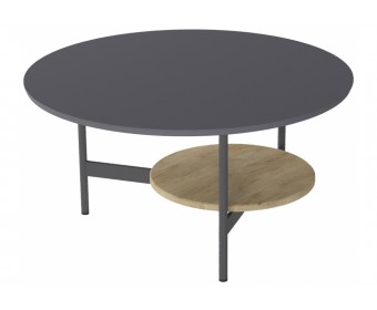 Журнальный стол Калифорния Марио Графит/дуб сонома