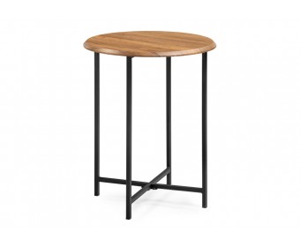 Журнальный столик Грейс дуб вотан / черный