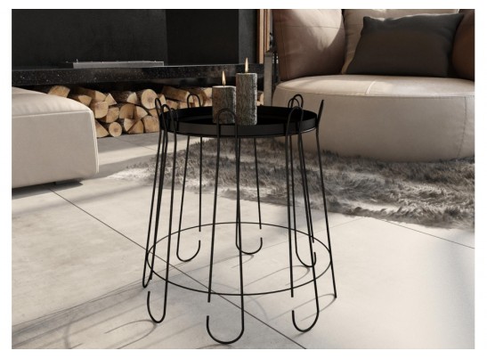 Журнальный столик SHT-CT6 черный муар в Кургане