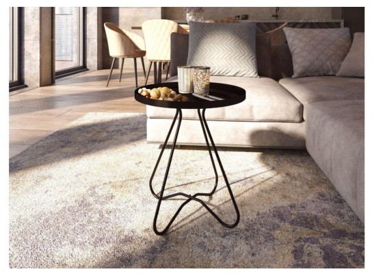 Журнальный столик SHT-CT3 черный муар в Кургане