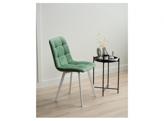 Стул на металлокаркасе Чилли фисташковый / белый в Кургане