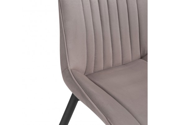 Комплект стульев Вейв 4 шт латте / черный в Кургане