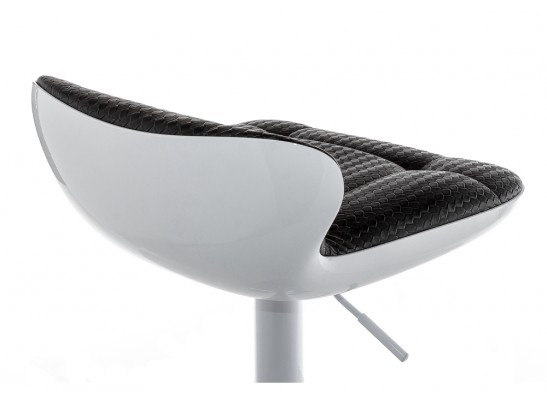 Барный стул Domus белый / черный в Кургане