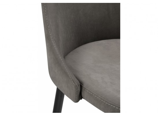 Барный стул Джама темно-серый / черный матовый в Кургане