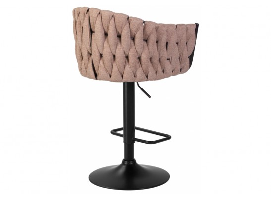 Барный стул Leon 9690-LM коричневый / черный в Кургане