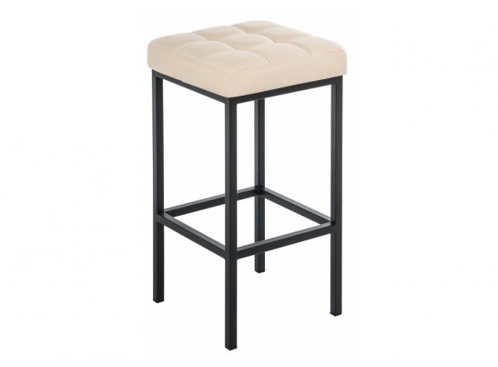 Барный стул Лофт кожзам d1 / черный матовый в Кургане