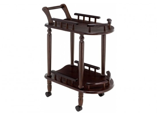 Cервировочный стол Trolly 64х39х80 oak в Кургане