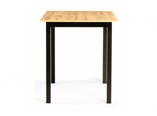 Деревянный стол Аркон 110(130)х68х75 дуб вотан / черный в Кургане