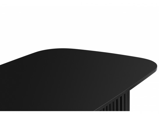 Деревянный стол Бавария B 160 х 90 черная пленка шагрень / черный в Кургане