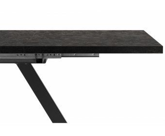 Деревянный стол Райн 32 116(160)x77 раздвижной малави / серый