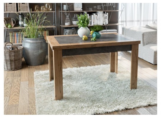 Деревянный стол Хьюстон тип 4 дуб вотан / моод темный в Кургане