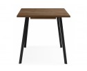 Деревянный стол Кортни 117 (157) x 77 дуб крафт табачный / черный матовый в Кургане
