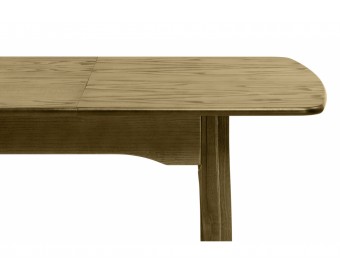 Деревянный стол Терзот прямоугольный 100(130)х70х76 дуб