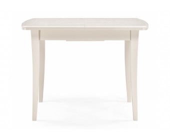 Деревянный стол Цизеан 100(132)х79х75 прямоугольный слоновая кость