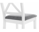 Деревянный стул Bern butter white / grey в Кургане