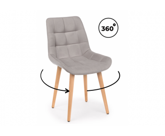 Деревянный стул Челси 360 латте (zd 290) / светлое дерево