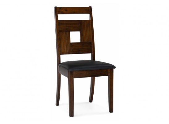 Деревянный стул Kubik dirty oak / black в Кургане
