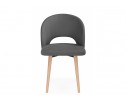 Деревянный стул Курбис 360 темно-серый (zd 995) / светлое дерево в Кургане