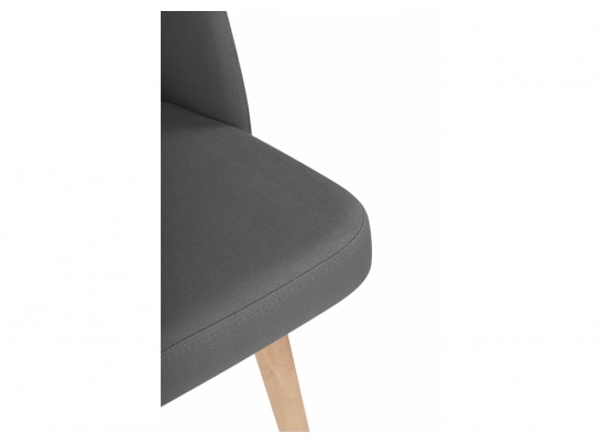 Деревянный стул Курбис 360 темно-серый (zd 995) / светлое дерево в Кургане