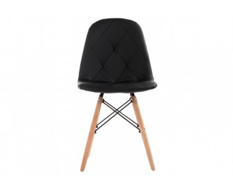 Деревянный стул Kvadro 1 black / wood