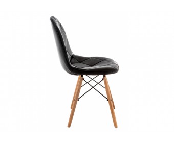 Деревянный стул Kvadro 1 black / wood