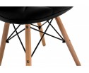 Деревянный стул Kvadro 1 black / wood в Кургане