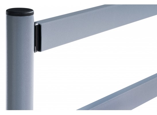 Двуспальная кровать Фади 160х200 серая в Кургане