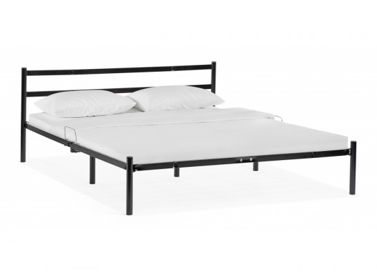 Двуспальная кровать Фади 160х200 черная в Кургане