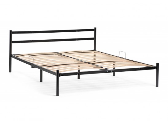 Двуспальная кровать Фади 160х200 черная в Кургане